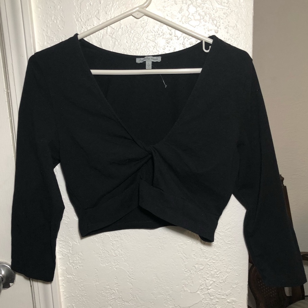 quarter sleep crop top
